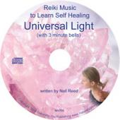 Reiki Music CD Universal Light by Rober Bourne Reiki Master Teacher
